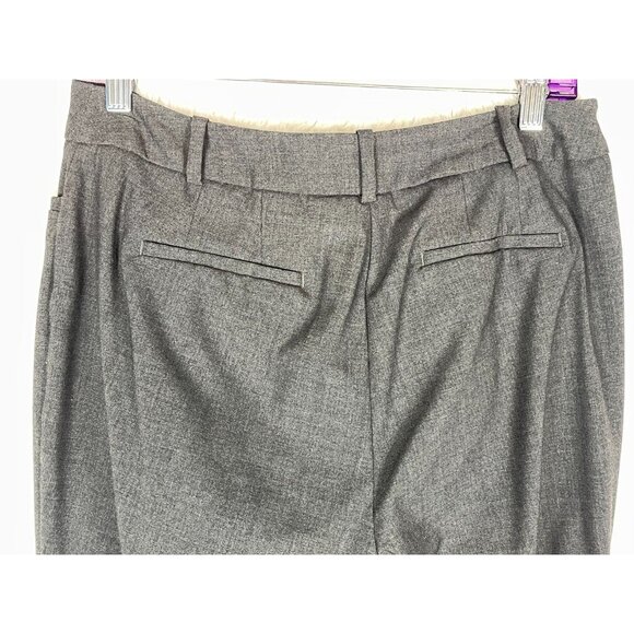 Worthington Size 6 Dark Gray Curvy Fit Perfect Trouser Pants Front Pockets - Picture 5 of 7